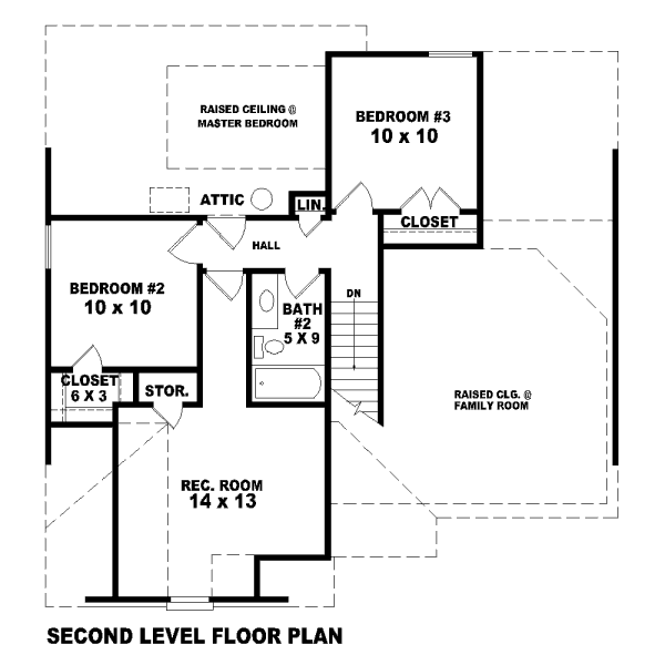 Traditional Style House Plan - 3 Beds 2.5 Baths 1617 Sq/Ft Plan #81 ...