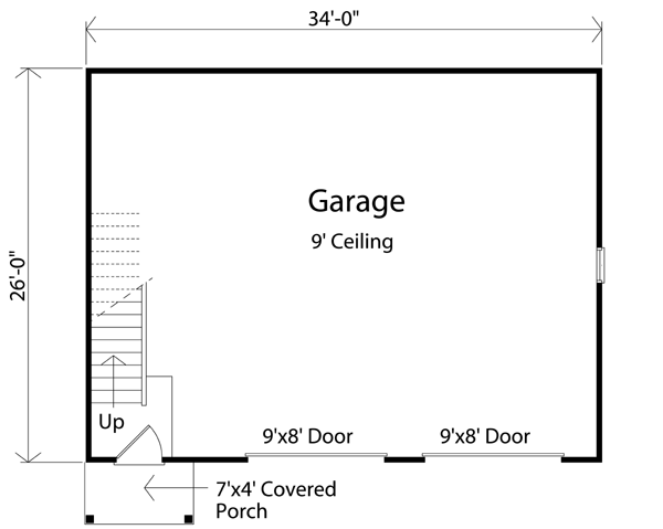 House Plan Design - Colonial Floor Plan - Main Floor Plan #22-420