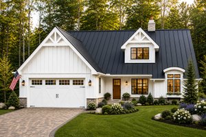 Architectural House Design - Exterior - Front Elevation for Farmhouse House Plan #928-431 - 3 bed, 2.5 bath
