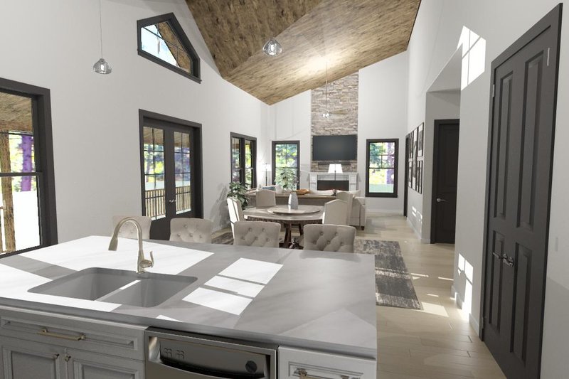 House Blueprint - Photo 17 for Farmhouse House Plan #1109-14 - 2 bed, 3 bath