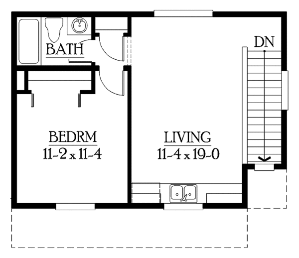 Home Plan - Craftsman Floor Plan - Upper Floor Plan #132-273