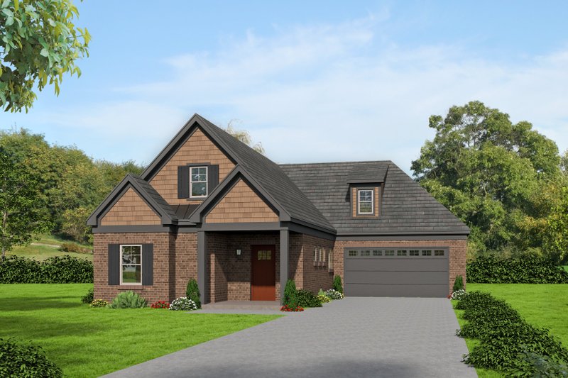 Home Plan - Country Exterior - Front Elevation Plan #932-259