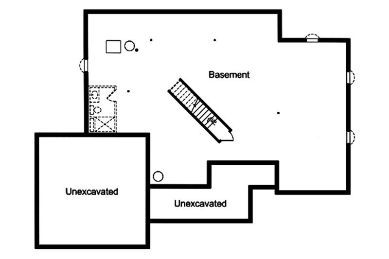 Traditional Style House Plan - 4 Beds 3.5 Baths 2482 Sq/Ft Plan #46-869 ...