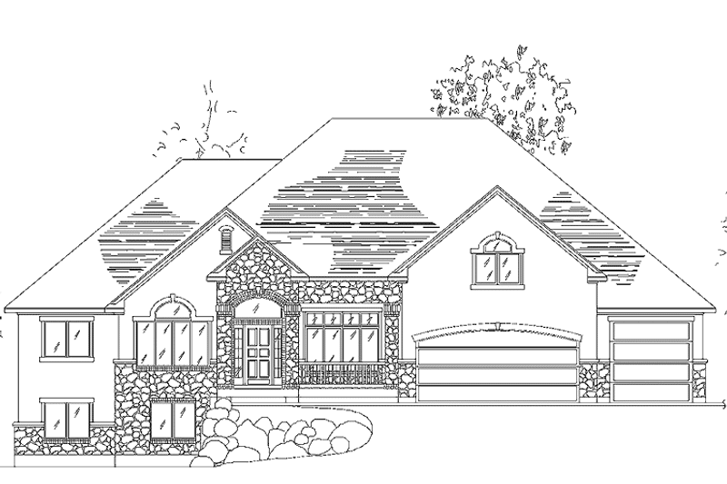 House Plan Design - Exterior - Front Elevation 3 for Country House Plan #945-47 - 3 bed, 2.5 bath
