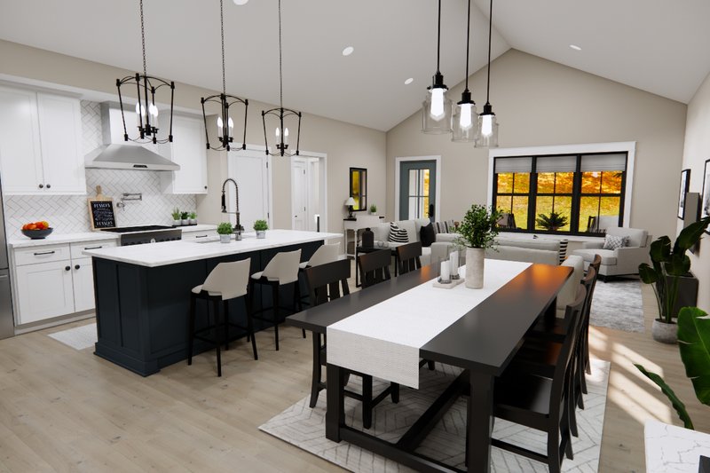 Dream House Plan - Interior - Kitchen for Farmhouse House Plan #51-1483 - 2 bed, 2 bath