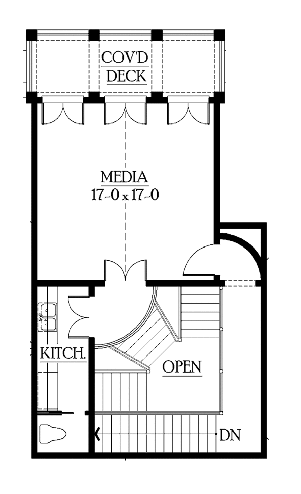 House Blueprint - Craftsman Floor Plan - Other Floor Plan #132-514
