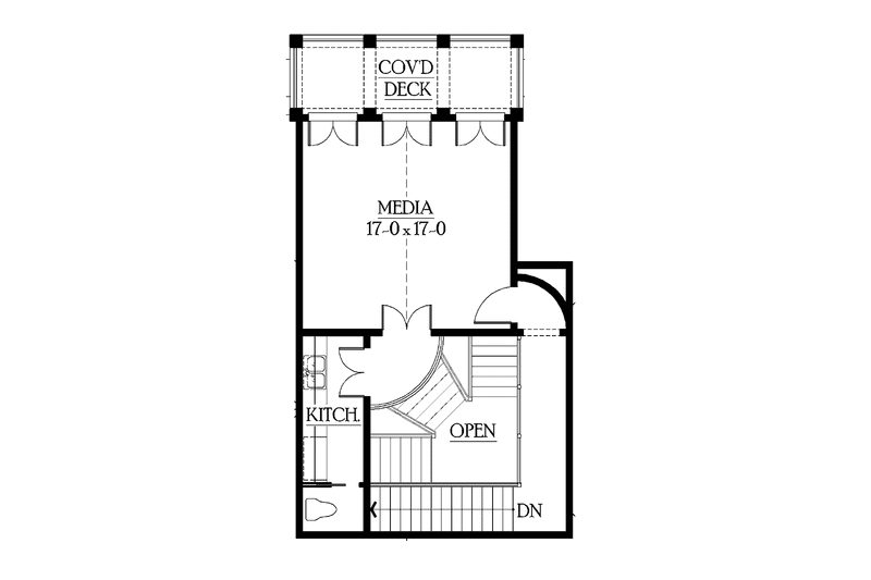Dream House Plan - Floor Plan - Other Floor for Craftsman House Plan #132-514 - 5 bed, 5.5 bath