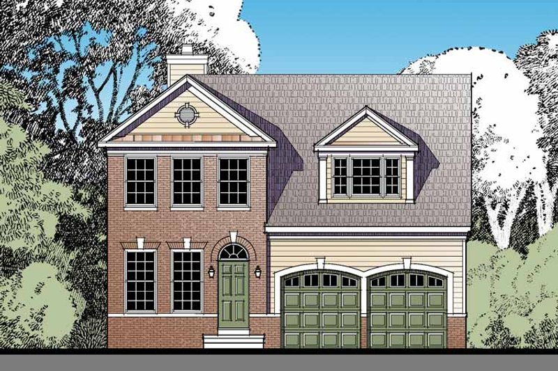 Home Plan - Traditional Exterior - Front Elevation Plan #1029-59