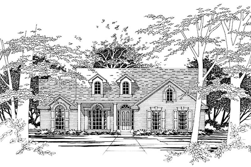 Dream House Plan - Ranch Exterior - Front Elevation Plan #472-63