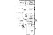 Mediterranean Style House Plan - 2 Beds 3 Baths 1892 Sq/Ft Plan #930-433 