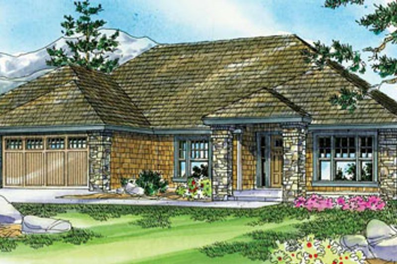 Home Plan - Craftsman Exterior - Front Elevation Plan #124-773