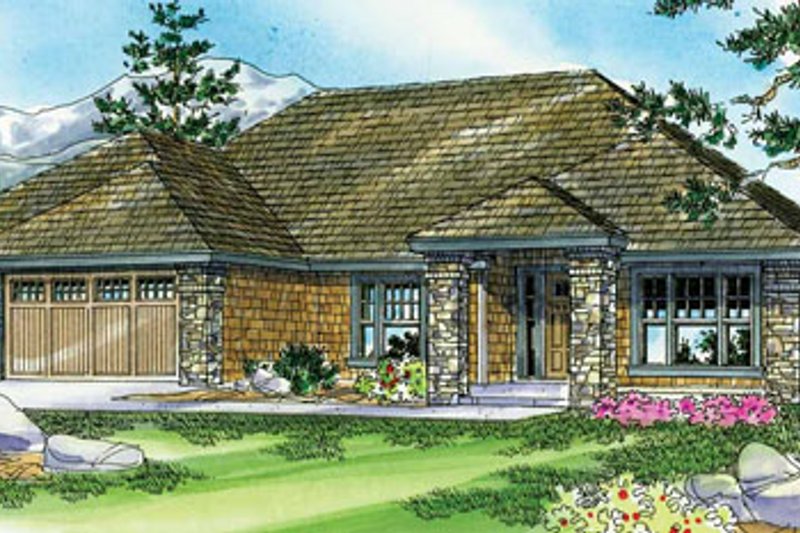 Home Plan - Craftsman Exterior - Front Elevation Plan #124-773