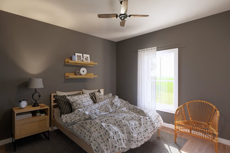 House Plan Design - Interior - Bedroom for Farmhouse House Plan #44-275 - 3 bed, 2 bath
