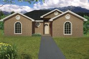 Ranch Style House Plan - 3 Beds 2 Baths 1141 Sq/Ft Plan #1061-18 