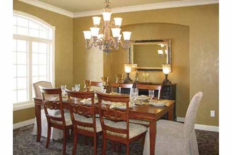 Home Plan - Interior - Dining Room for European House Plan #320-994 - 3 bed, 2.5 bath