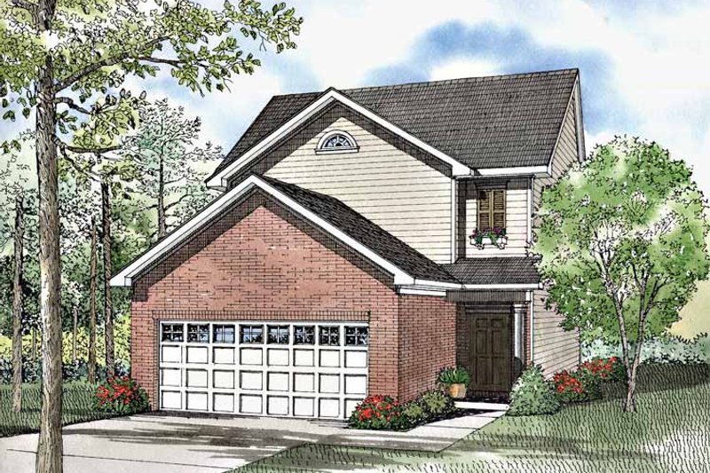 Dream House Plan - Country Exterior - Front Elevation Plan #17-3062