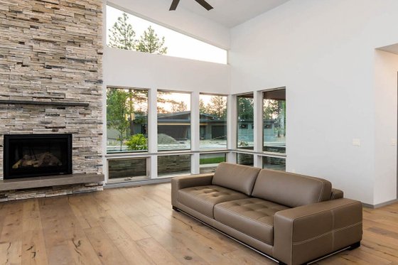 Interior - Family Room for Modern House Plan #895-101 - 3 bed, 2.5 bath