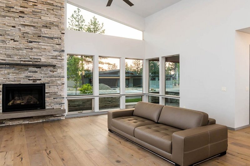 Dream House Plan - Interior - Family Room for Modern House Plan #895-101 - 3 bed, 2.5 bath