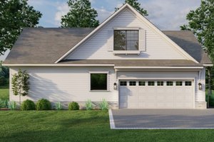 Exterior - Other Elevation for Country House Plan #17-421 - 4 bed, 3 bath