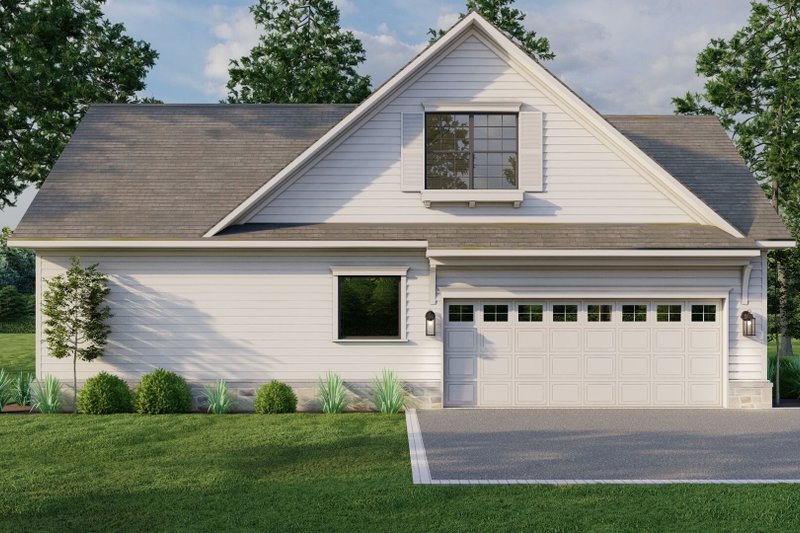 Architectural House Design - Exterior - Other Elevation for Country House Plan #17-421 - 4 bed, 3 bath