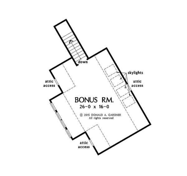 House Design - Ranch Floor Plan - Other Floor Plan #929-1007