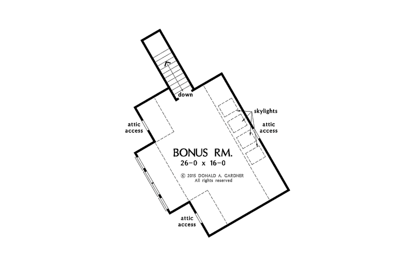 Dream House Plan - Floor Plan - Other Floor for Ranch House Plan #929-1007 - 4 bed, 4 bath