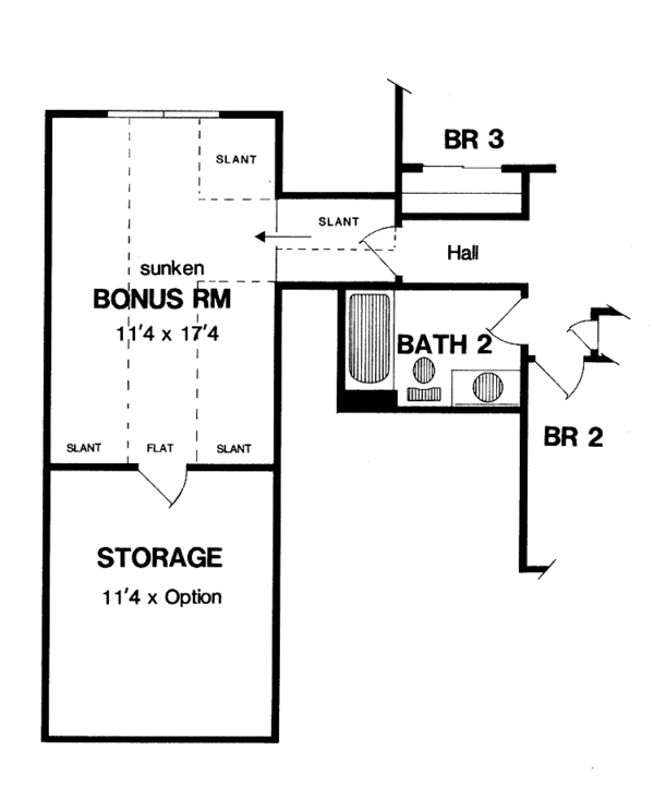 Dream House Plan - Colonial Floor Plan - Other Floor Plan #316-206
