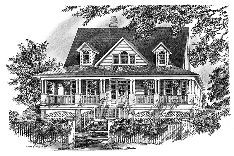 Home Plan - Exterior - Front Elevation 6 for Country House Plan #929-752 - 3 bed, 2.5 bath
