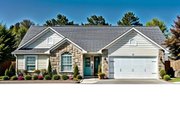 Traditional Style House Plan - 2 Beds 2 Baths 1200 Sq/Ft Plan #58-114 