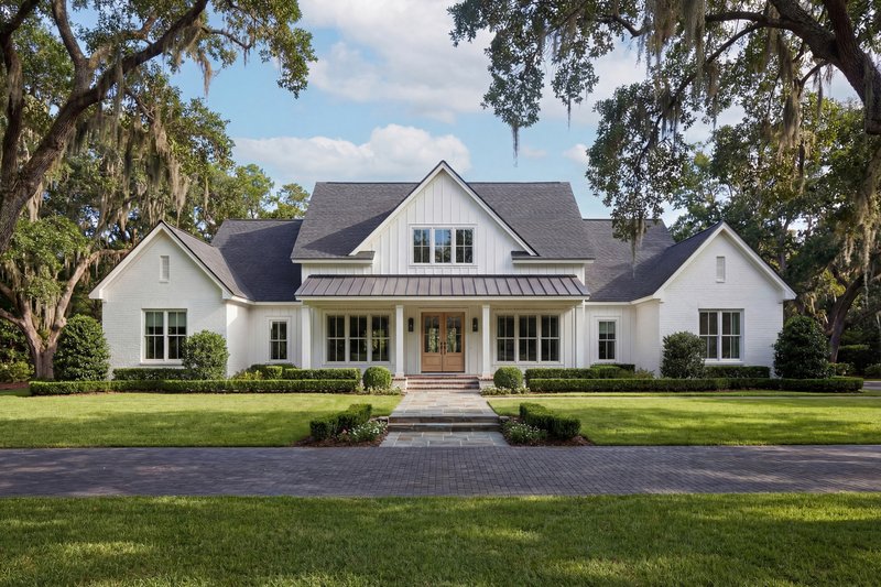 Architectural House Design - Exterior - Front Elevation 4 for Farmhouse House Plan #430-420 - 4 bed, 3.5 bath