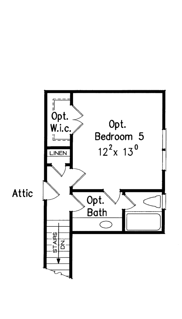 Home Plan - Colonial Floor Plan - Other Floor Plan #927-815