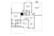 Country Style House Plan - 4 Beds 3.5 Baths 2756 Sq/Ft Plan #927-893 Floor 