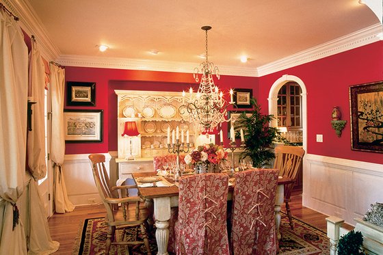 Interior - Dining Room for Colonial House Plan #927-393 - 5 bed, 4.5 bath