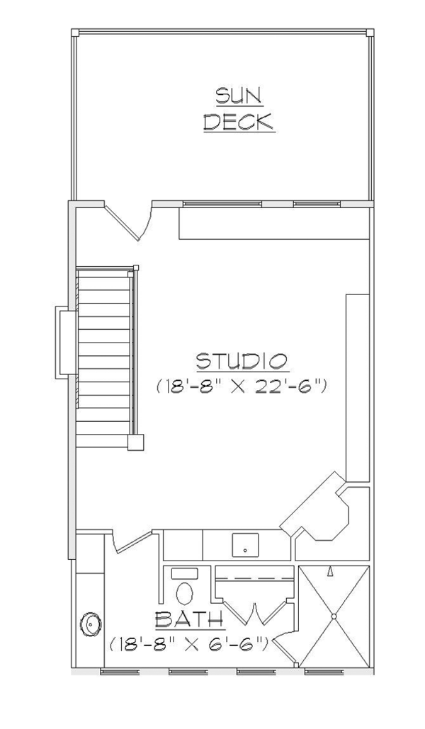 Architectural House Design - Craftsman Floor Plan - Upper Floor Plan #945-140