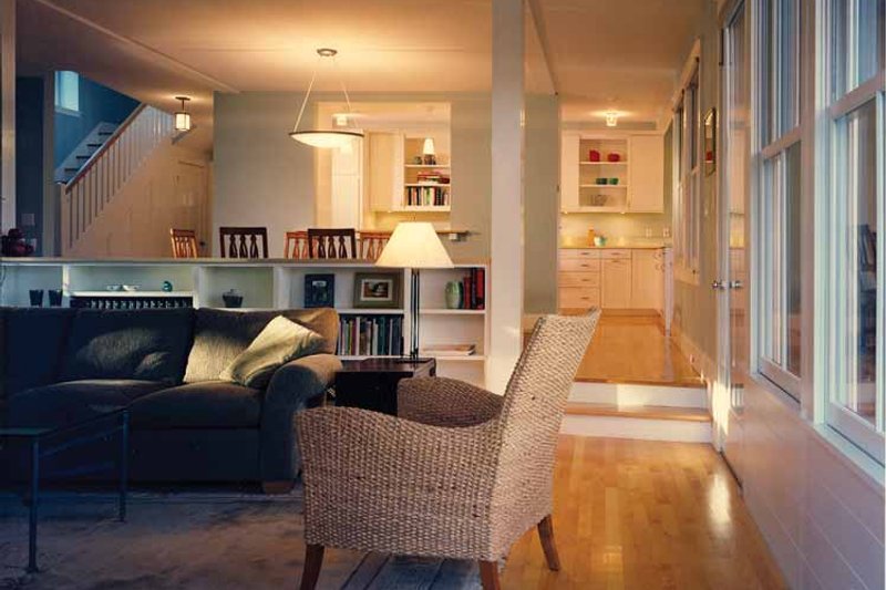 Home Plan - Interior - Family Room for Craftsman House Plan #961-2 - 4 bed, 2.5 bath