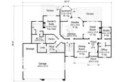 Craftsman Style House Plan - 4 Beds 3.5 Baths 4427 Sq/Ft Plan #51-556 