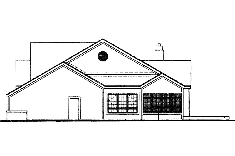 Home Plan - Floor Plan - Other Floor for Country House Plan #320-960 - 2 bed, 2 bath