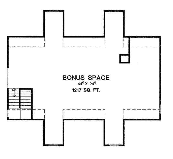 Dream House Plan - Country Floor Plan - Upper Floor Plan #472-36