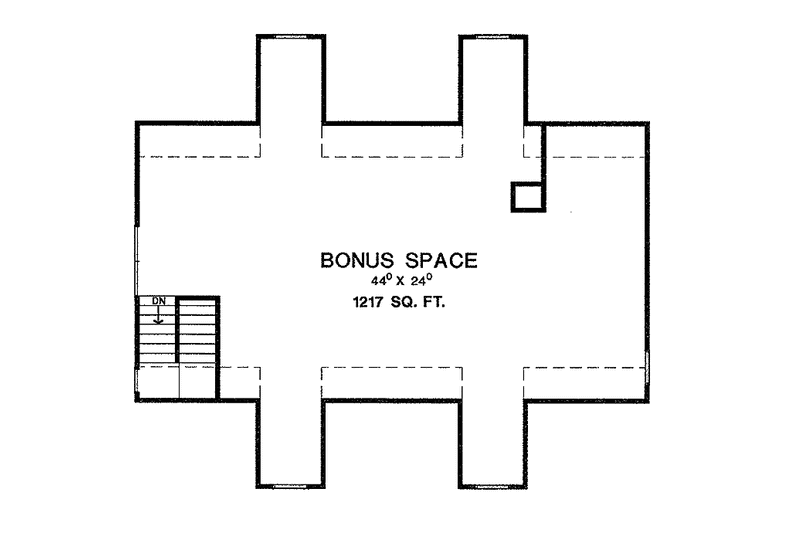 Dream House Plan - Floor Plan - Upper Floor for Country House Plan #472-36 - 3 bed, 2.5 bath