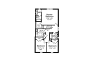 European Style House Plan - 3 Beds 2.5 Baths 1863 Sq/Ft Plan #46-827 