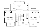 Craftsman Style House Plan - 3 Beds 2.5 Baths 2265 Sq/Ft Plan #929-316 