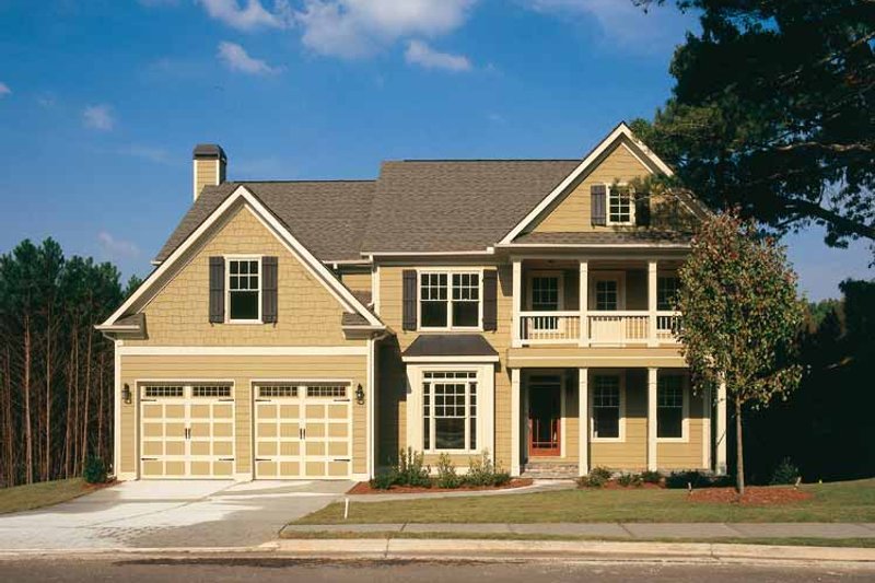 Home Plan - Exterior - Front Elevation 3 for Classical House Plan #927-859 - 4 bed, 4 bath