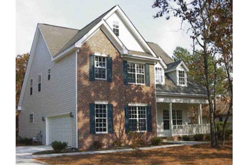 Architectural House Design - Traditional Exterior - Front Elevation Plan #20-234