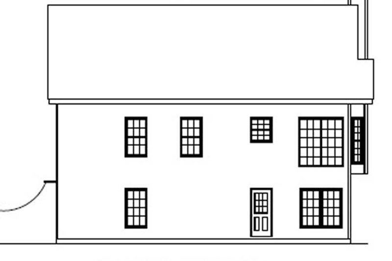Home Plan - Exterior - Rear Elevation for Country House Plan #927-149 - 3 bed, 2 bath