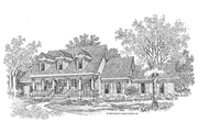 Country Style House Plan - 4 Beds 3 Baths 2606 Sq/Ft Plan #929-193 