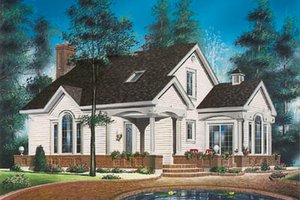 Country Exterior - Front Elevation Plan #23-218
