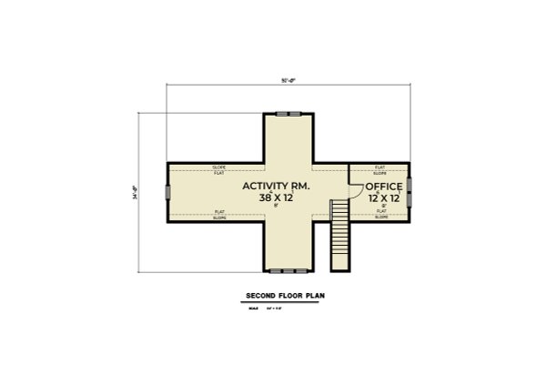 House Plan Design - Farmhouse Floor Plan - Upper Floor Plan #1070-185