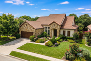 European Style House Plan - 3 Beds 2 Baths 1747 Sq/Ft Plan #17-123 Exterior 