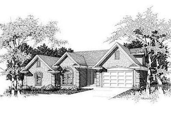 2100 square foot traditional home