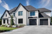 European Style House Plan - 4 Beds 3.5 Baths 5408 Sq/Ft Plan #1086-16 